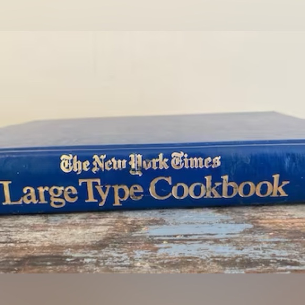 Vintage The New York Times Large Type Cookbook